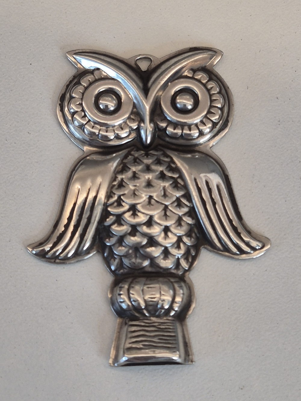 Reed & Barton  Sterling Silver Owl Whistle 1970s